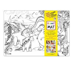 CF10 KIT FUNNY MAT EPOCA GIURASSICA  CUCCIOLI  UNICORNO  ANIMALI      SELVAGGI FATTORIA