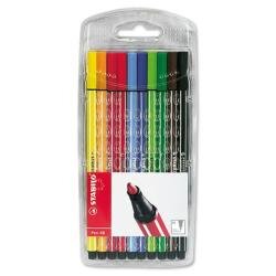 En_rotulador stabilo acuarelable pen 68 estuche de 10 unidades colores surtidos