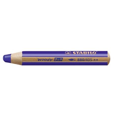 Matitone colorato Stabilo Woody 3in1 blu oltremare