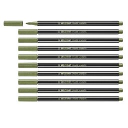 CF10 STABILO Pen 68 metallic verde chiaro metallizzato