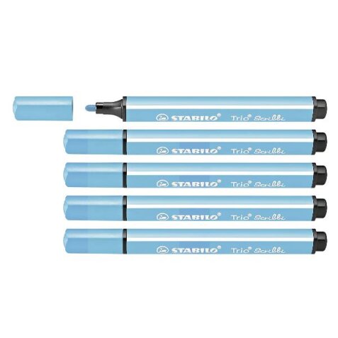 CF5 STABILO TRIO SCRIBBI AZZURRO