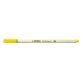 STABILO Penna Fibra 68 brush giallo limone