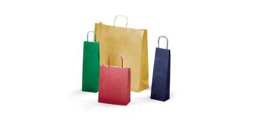 CF25SHOPPER 22X10X27 TINTA UNITA ASSORTITI VERDE SCURO BLU ROSSO RUBINO ORO E ARGENTO