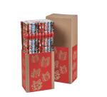 Rotolo carta regalo natale - 2 x 0,70 m - fantasie assortite - Rex Sadoch