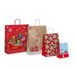 Shopper natale - fantasie assortite - Rex Sadoch - expo 100 pezzi