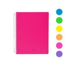 CF12 QUADERNO SPIRALE 1R 70F FLUO