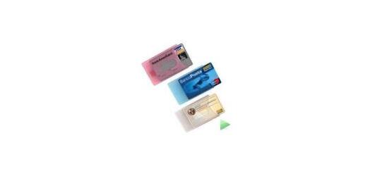 PORTACARD RIGIDO MM 85 X 54  IN ABS TRASPARENTE                       CONFEZIONE SCATOLA DA 50 PORTACARD