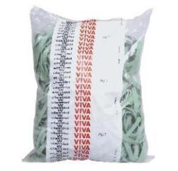 Busta Elastici Fettuccia Diam.80mm Verdi 1kg