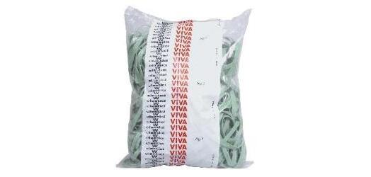 Busta Elastici Fettuccia Diam.100mm Verdi 1kg