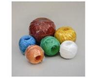 SPAGO FILATO POLIPROPILENE COLORATO CON TITOLO 7800 DIAMETRO SPAGO    CIRCA MM2 CONFEZIONE GOMITOLO IN TERMOR SCATOLA 36 GOMITOLI 5 COLORI