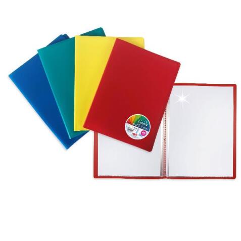 CF16 PORTALISTINI GARDA 40 BUSTE POLIPROPILENE COLORATO  COLORI       ASSORTITI BLU ROSSO VERDE GIALLO