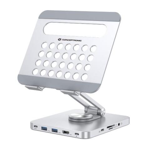 SUPPORTO PER TABLET con Docking Station 8-in-1