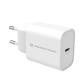 MINI USB CHARGER 20W WHITE USB-C