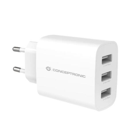 3-PORT 30W USB CHARGER  USB-A X 3