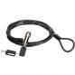 Keyed Laptop Lock  Nano Security Slot  1.8m -- 4.5mm diameter cable  Includes 2 keys