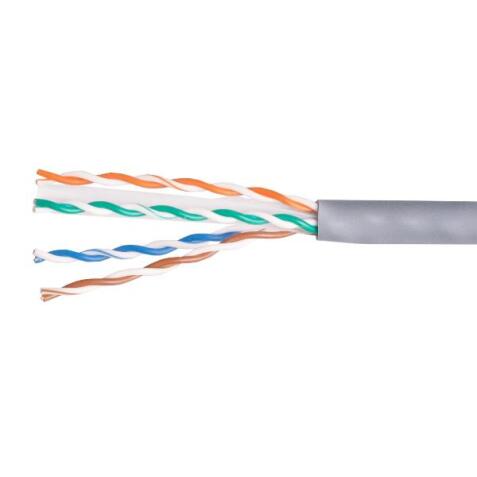 EQUIP - Cavo di installazione Cat.6 U/UTP, LSZH/LSOH, 23AWG, 250MHz, CCA - 100m