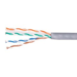 CAT.6 U/UTP INSTALLATION CABLE  CCA  LSOH  23AWG  CPR CERTIFIED  CLASSECA  305M