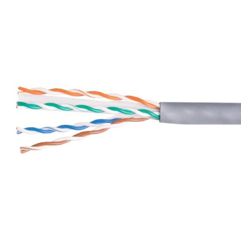 CAT.6 U/UTP INSTALLATION CABLE  CCA  LSOH  23AWG  CPR CERTIFIED  CLASSECA  305M