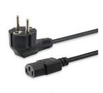 Equip High Quality Power Cord, C13 to Schuko