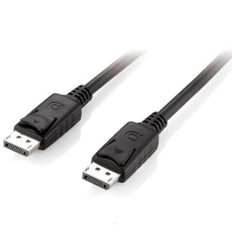 Display Port  1.2 Cable M/M 1 0m  black  with latch