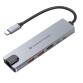 DOCKING STATION 6-in-1 USB 3.2 Gen 2, HDMI 4K60Hz, USB-A 10Gbps x 2, USB-C 10Gbps, GbE LAN, 140W USB PD 3.1