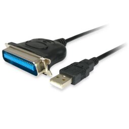 USB TO PARALLEL ADAPTER CABLE  M/M  1.5M