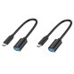 ADATTATORE da USB-C a USB-A OTG (2 pz)