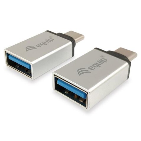 EQUIP - ADATTATORE da USB-C a USB-A, M/F (2pz a confez.)