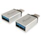 EQUIP - ADATTATORE da USB-C a USB-A, M/F (2pz a confez.)