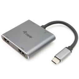 EQUIP - ADATTATORE 4-in-1 MST DUAL HDMI, USB 3.0, 100W USB PD