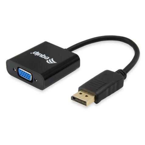 EQUIP - ADATTATORE DISPLAYPORT (M) - VGA (F)