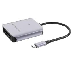 LETTORE DI SCHEDE 3-in-1 USB 3.2 Gen 2, CFast 2.0, SD TF/MicroSD 4.0, UHS-II