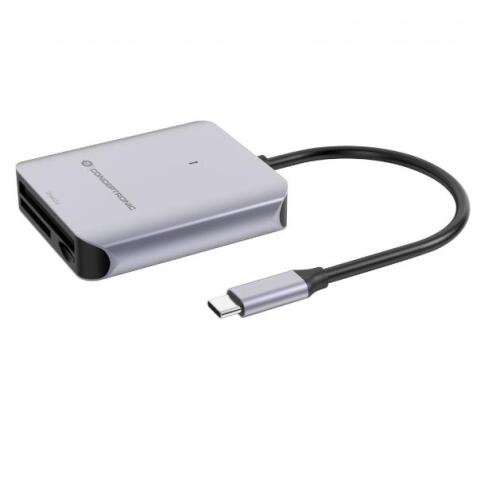 LETTORE DI SCHEDE 3-in-1 USB 3.2 Gen 2, CFast 2.0, SD TF/MicroSD 4.0, UHS-II