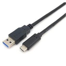 USB 3.2 Gen 1x1 C Male to A Male Cable  2.0m   5G transfer  3A  Black
