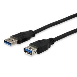 EQUIP - CAVO PROLUNGA USB 3.0, A/M A/F, 5Gbps, Nero, 2.0m