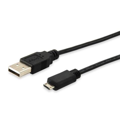 EQUIP - CAVO USB 2.0 da Tipo-A a Micro-B, M/M, 1.0m