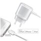 TRAVEL CHARGER LIGHTNING 1A/5W WH