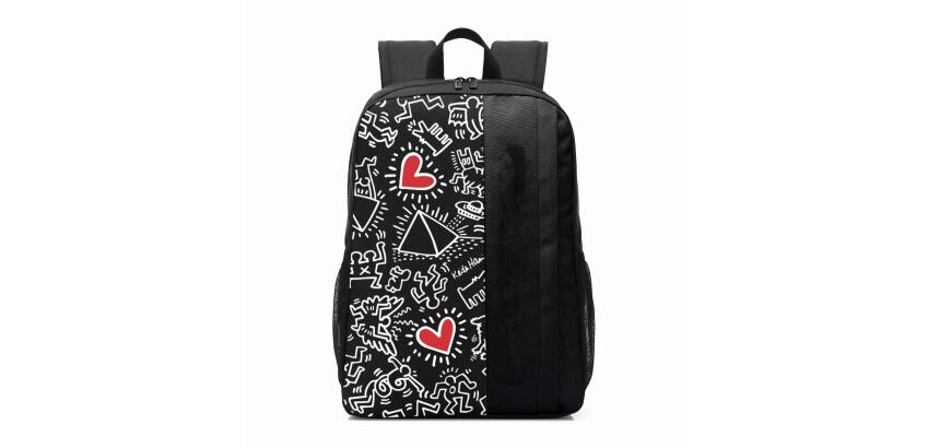 KEITH HARING - Backpack up to 15.6" [KEITH HARING COLLECTION]