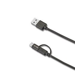 USBCMICRO - 15W Micro Usb Cable with USB-C Adapter