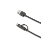USBCMICRO - 15W Micro Usb Cable with USB-C Adapter