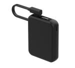 PBCABLE5000SL - Powerbank, cavo USB-C integrato, potenza massima 20 Watt, capacità 5000 mAh, display LED integrato