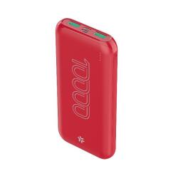 PBE10000C - Powerbank, potenza massima 10 Watt, capacità 10000 mAh, una porta USB-C, due porte USB-A, una porta Microusb