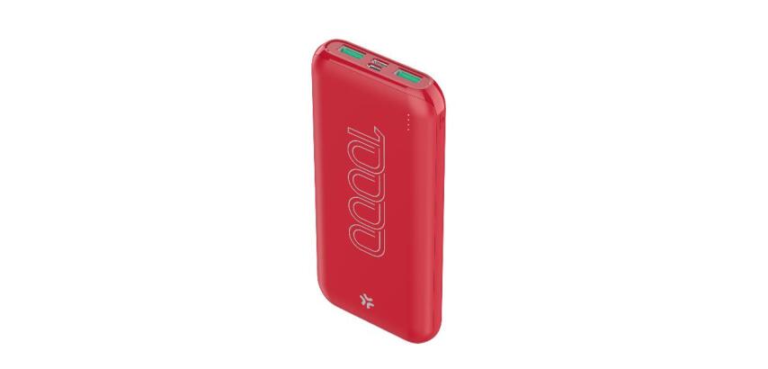 PBE10000C - Powerbank, potenza massima 10 Watt, capacità 10000 mAh, una porta USB-C, due porte USB-A, una porta Microusb