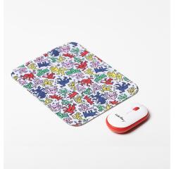 KHKITMOUSE2 - Mouse Wireless + Mousepad [KEITH HARING COLLECTION]