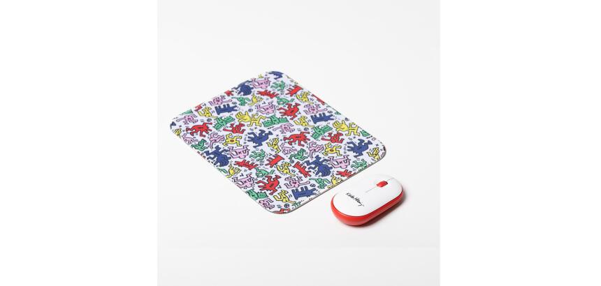KHKITMOUSE2 - Mouse Wireless + Mousepad [KEITH HARING COLLECTION]