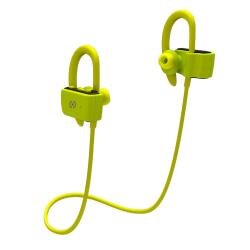 GB_Celly BHSPORTPROYL gancho de oreja Binaurale Inalámbrico Amarillo auriculares para móvil