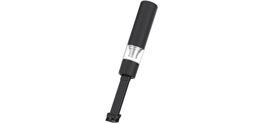 MINIVACUUMCL - Aspirabriciole Portatile Wireless per Auto, Casa e Ufficio, ricarica USB-C, spazzola multifunzione inclusa