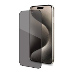 PRIVACY FULL GLASS - Apple iPhone 16 Pro Max [IPHONE 16 CASES]