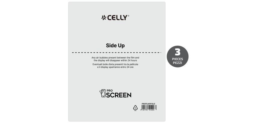PROFILMFOLD - Pellicola trasparente da 3 Pezzi per smartphone foldable compatibile con il plotter ProScreen, ProScreenEvo, ProScreenPlus [PRO SCREEN]