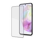 FULLGLASS - Vetro 9H con bordo colorato nero compatibile con Samsung Galaxy A36 5G/ Galaxy A36 5G Enterprise Edition